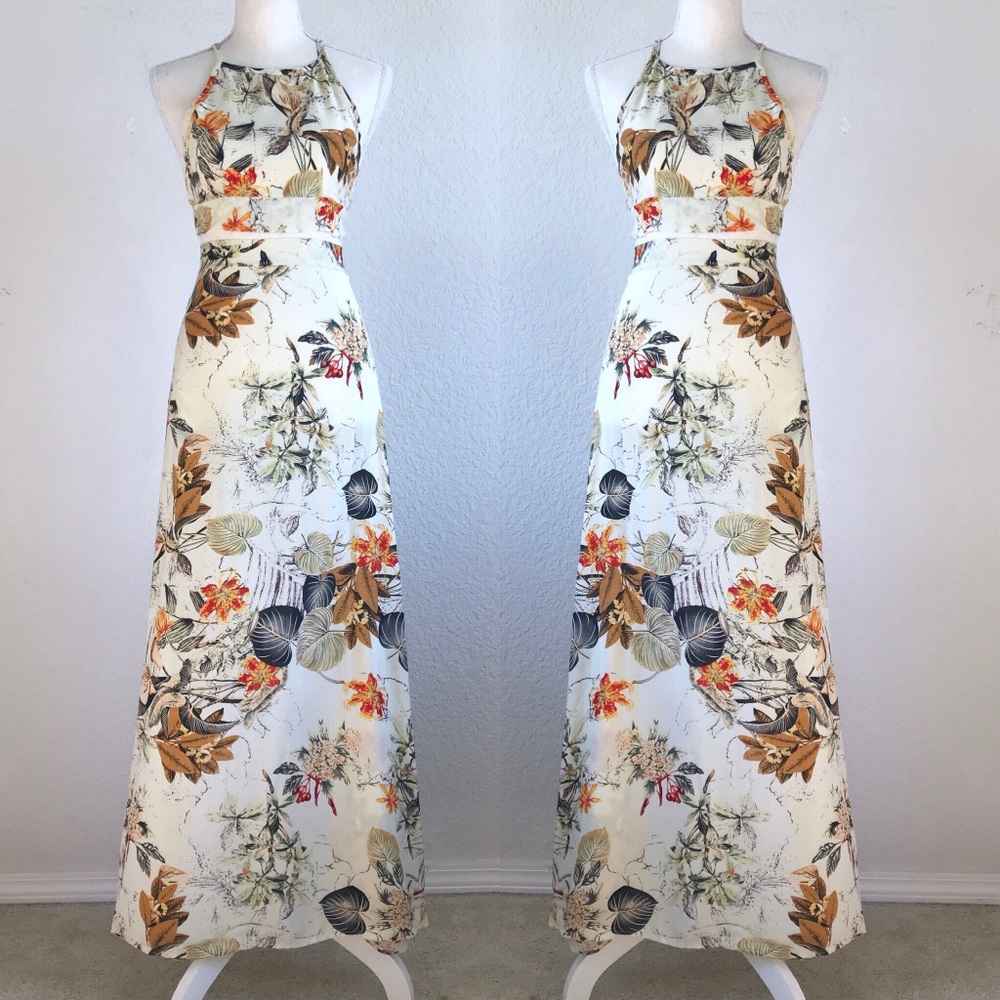 🎉2X HOST PIC🎉FLORAL CROP TOP MAXI SKIRT BOHO SET - Picture 8 of 16